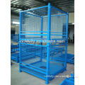 Collapsible Stackable steel mesh wire storage cage